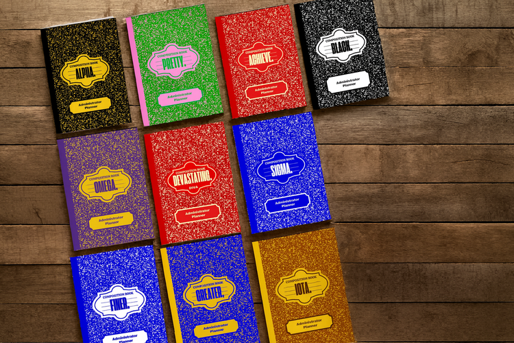 School Administrator's Planners