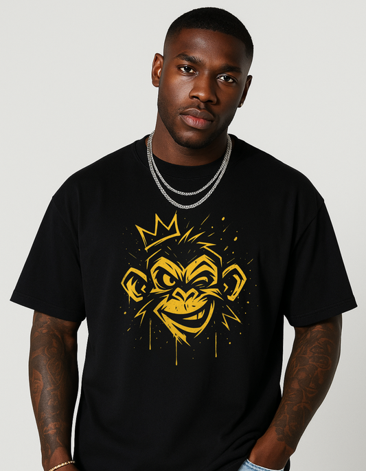 GO APE ON 'EM boxy tee