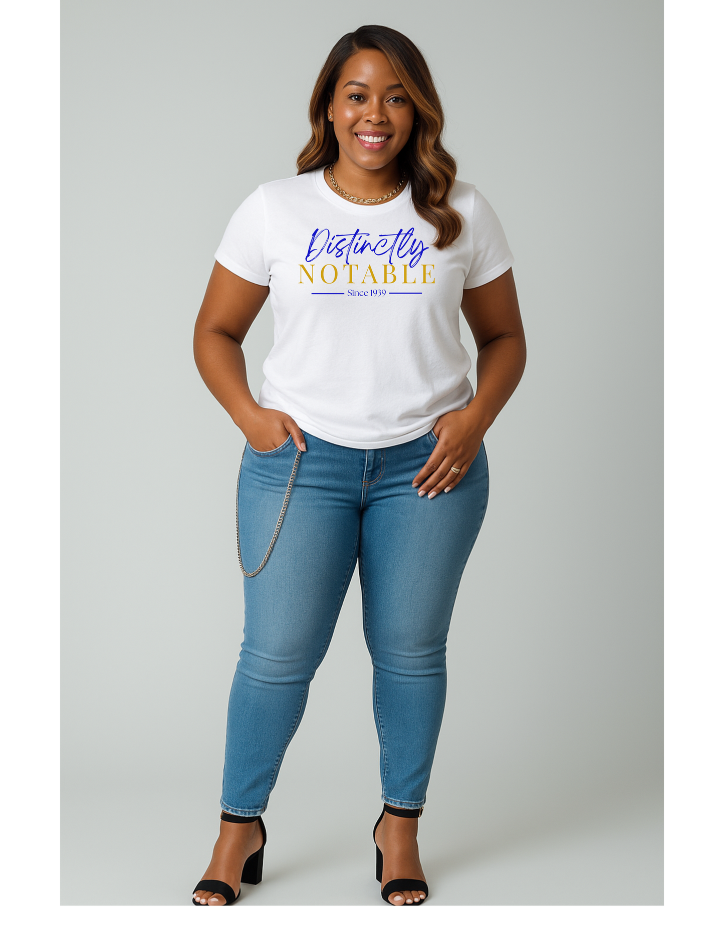 Distinctly NOTABLE - Custom CrewNeck Tee for the NER
