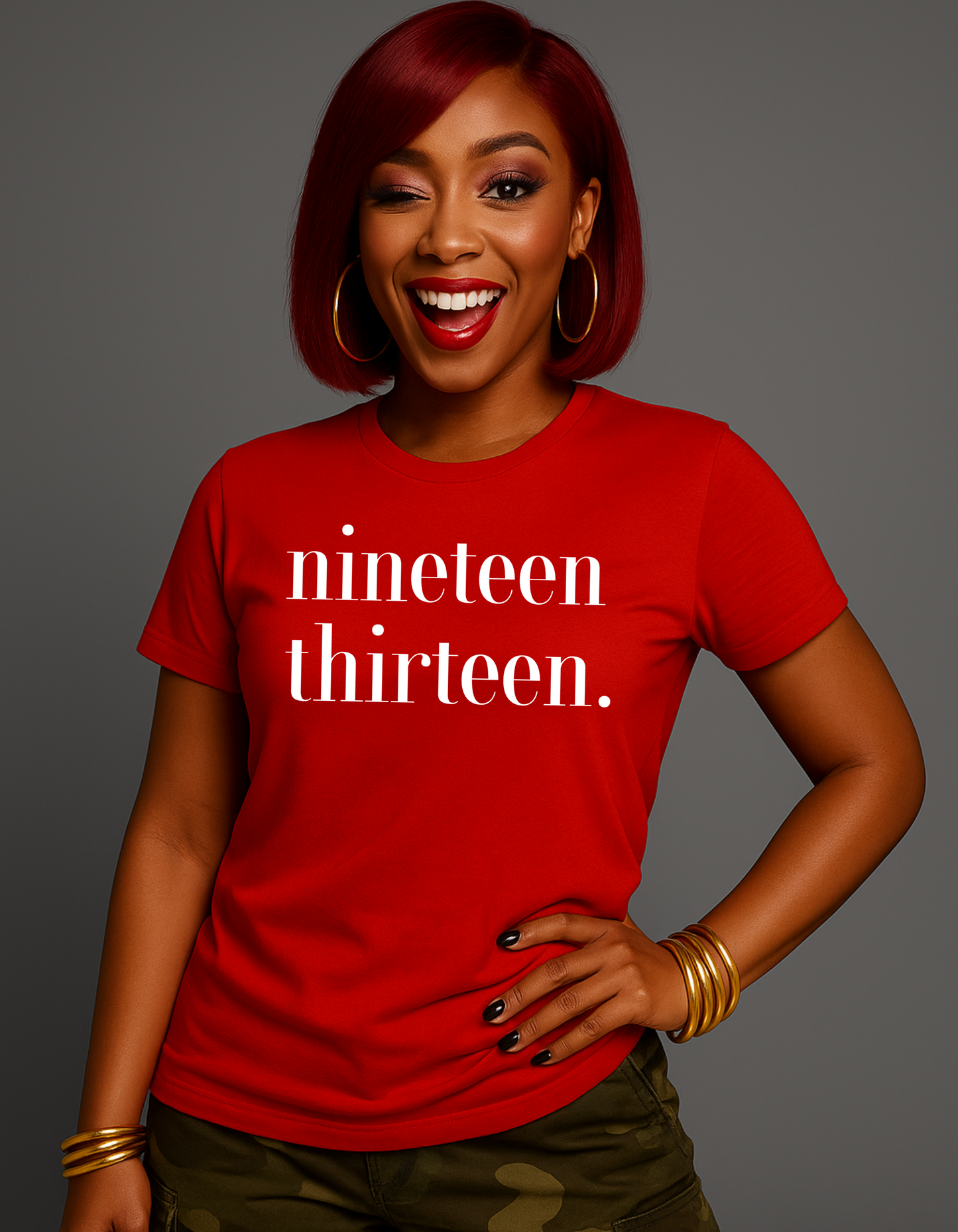 nineteen thirteen. - Tee