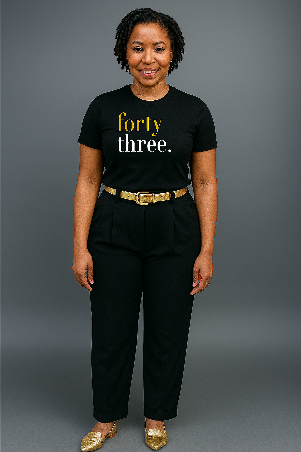 forty three. Tee