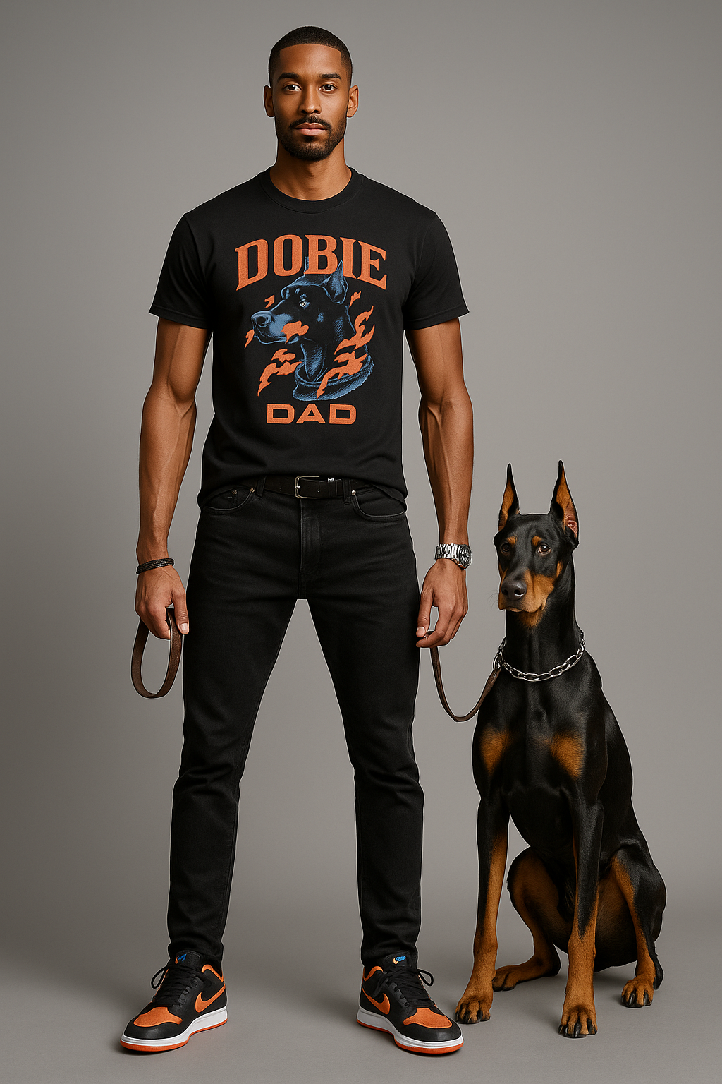 Dobie Dad - Doberman Pinscher Lovers Tee