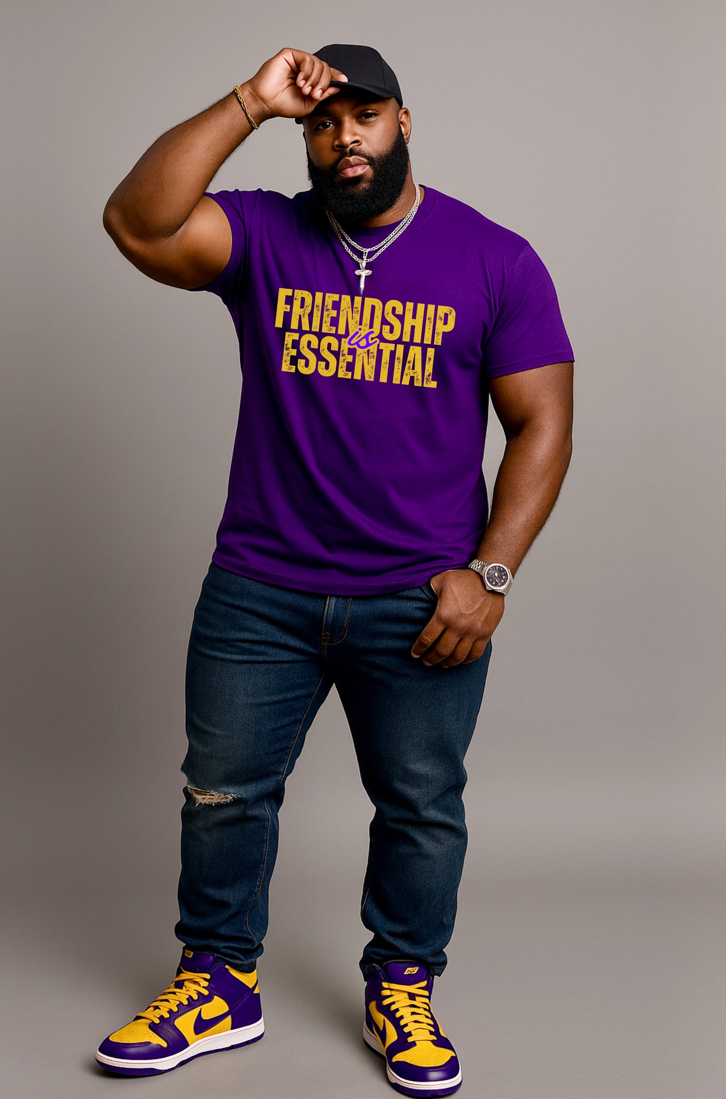 Friendship Is Essential - PURPLE