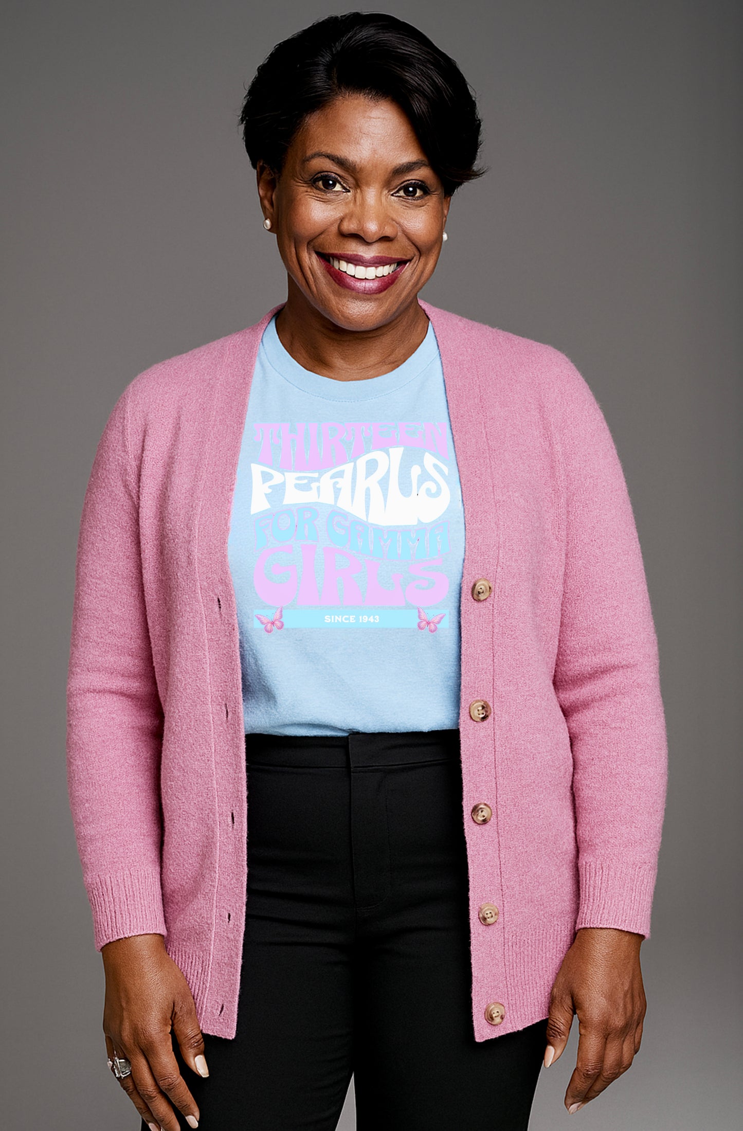 13 pearls for Gamma Girls Tee