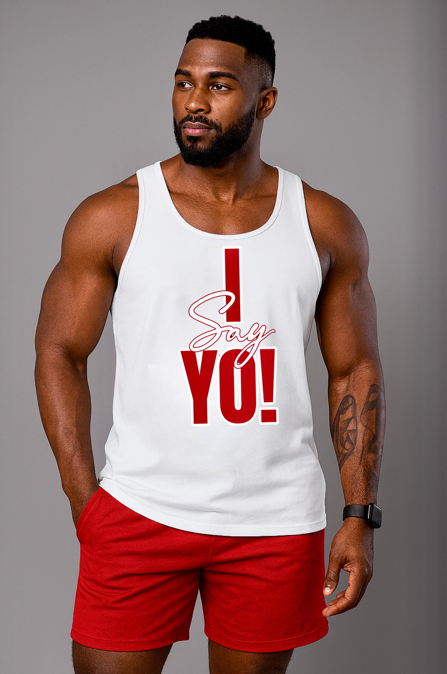 I Say Yo - Tank - BLK |WHT