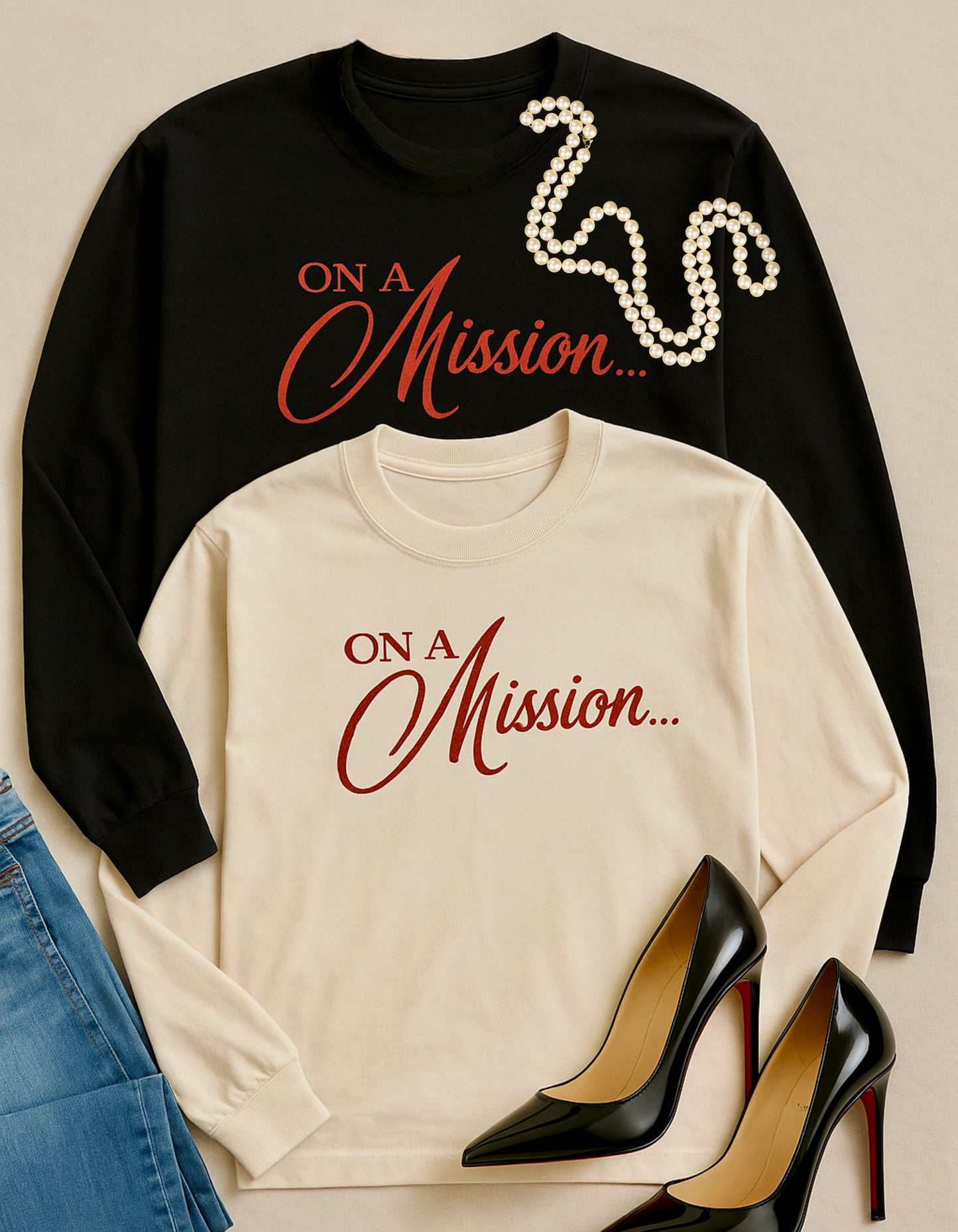 On A Mission... Longsleeve Tee