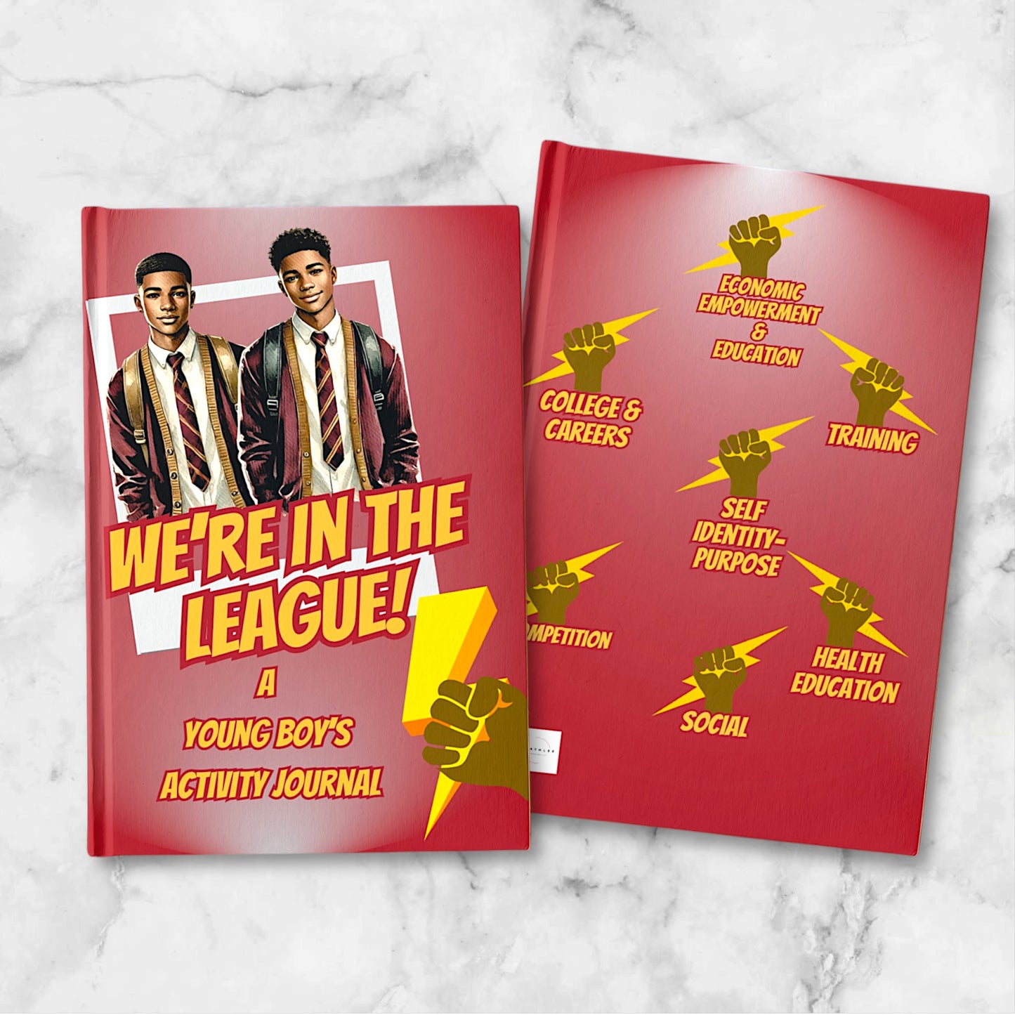 'WE'RE IN THE LEAGUE' A Young Boy's Activity Journal Inspired By And For The Youth Auxiliary of Kappa Alpha Psi