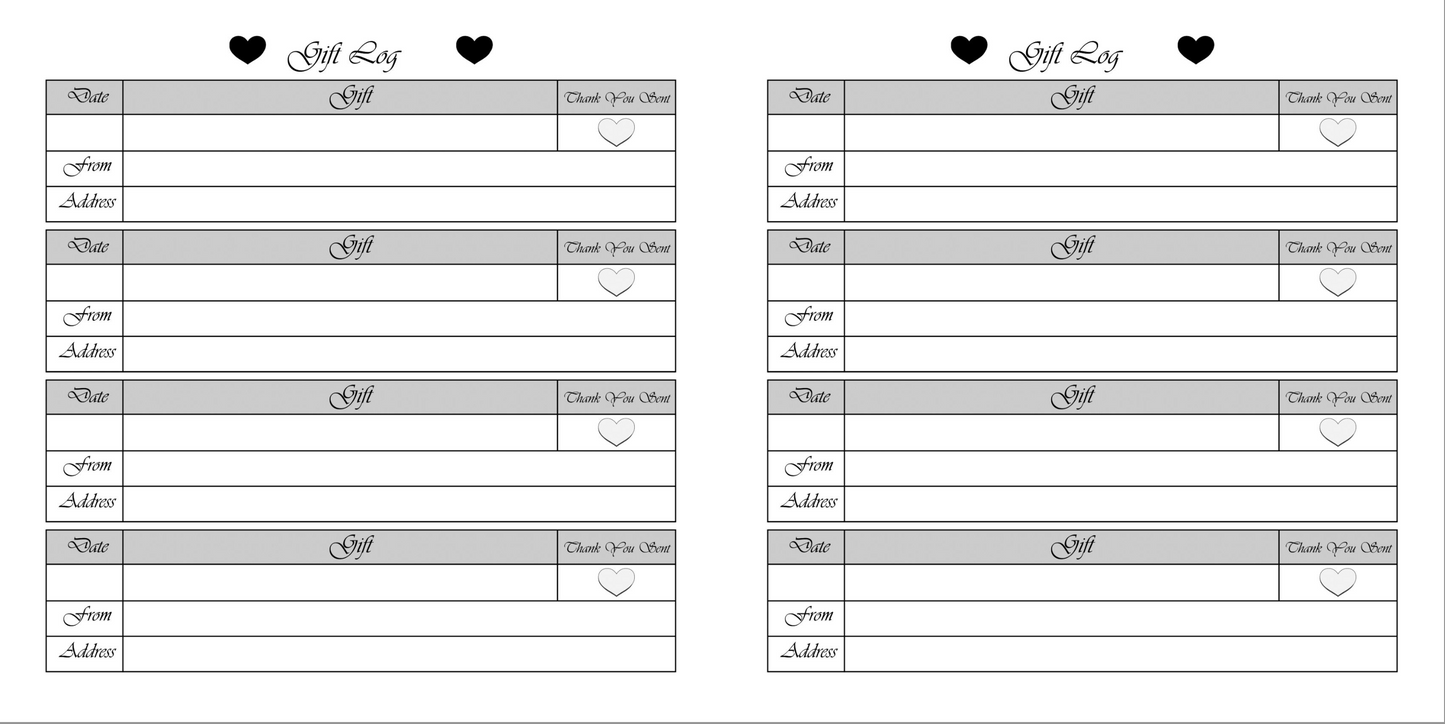 "I Said Yes"  Bridal Guest Book & Gift Registry - Emerald Green & White Edition
