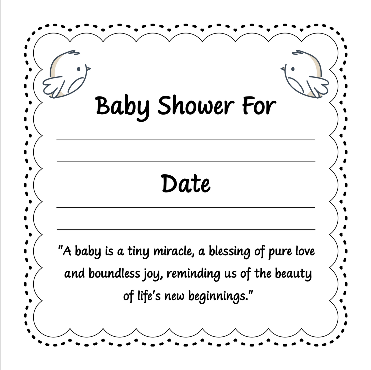 Welcome To The World - Baby Shower Gift Registry -Baby Girl