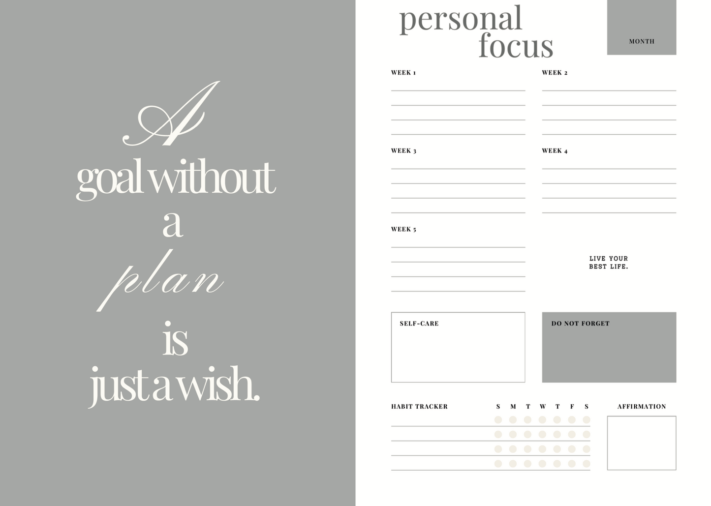 All Business Planner - The Ultimate 13month Planner