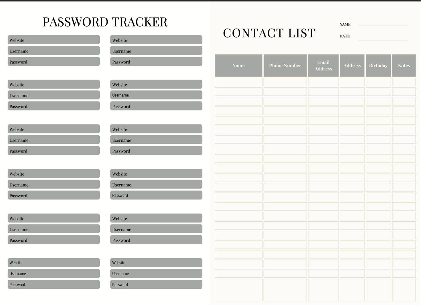 All Business Planner - The Ultimate 13month Planner