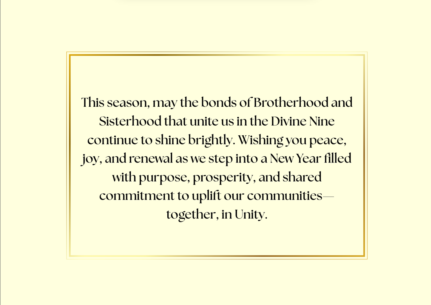 NPHC Seasons Greetings Pack of 10 Greeting Cards