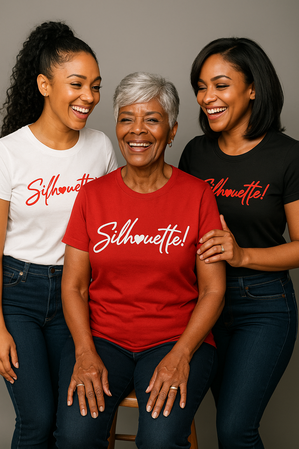 Silhouette! - The Ultimate Tee for the Wives and Loves of Kappa Men