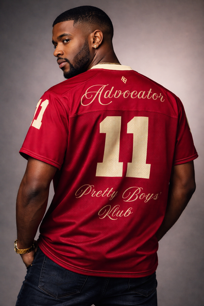 The Advocator Boxy football jersey