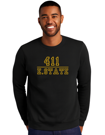 411 E. State Premium Embroidered Crewneck