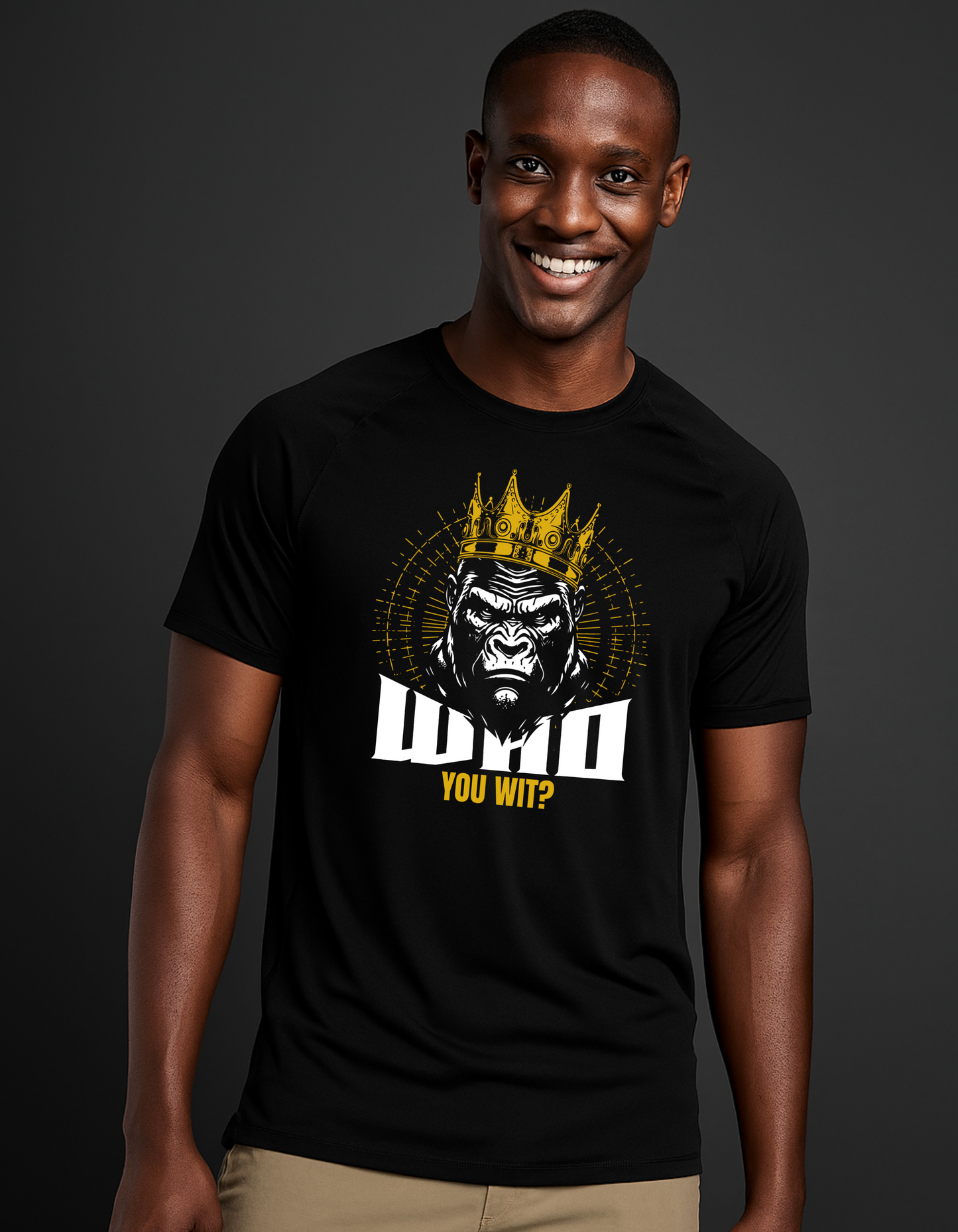 WHO YOU WIT? Tee for Alpha Men