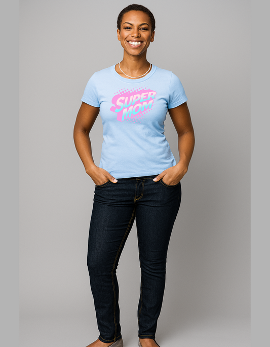 Super Mom - The Tee for J&J Moms Up The Hill