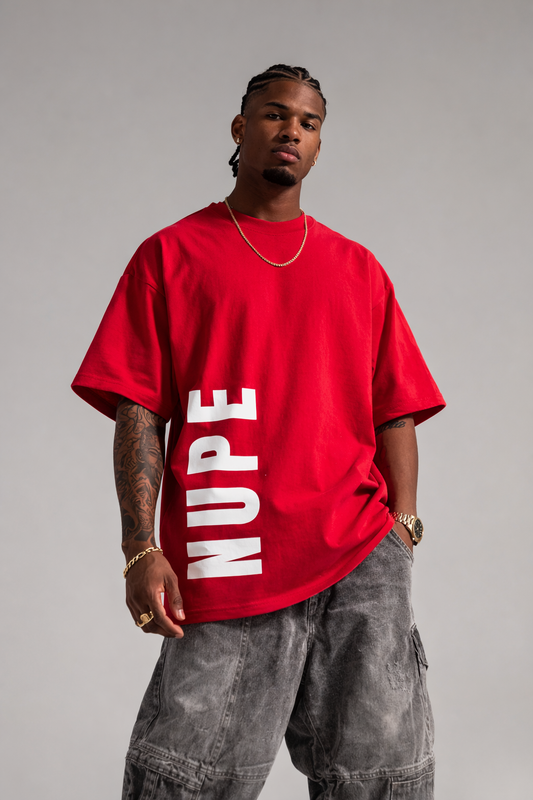 Vertical NUPE Oversized Tee