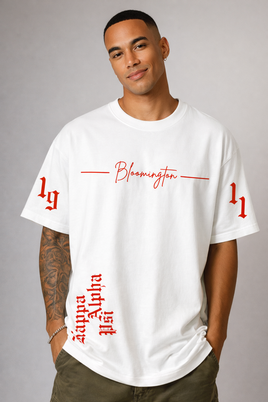It began in Bloomington Oversized Tee