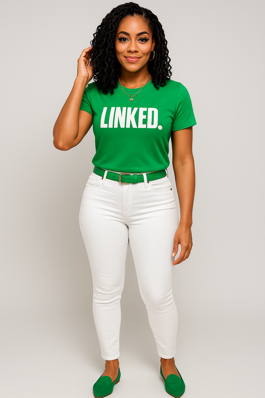 LINKED. - The Ultimate Emerald Green Tee