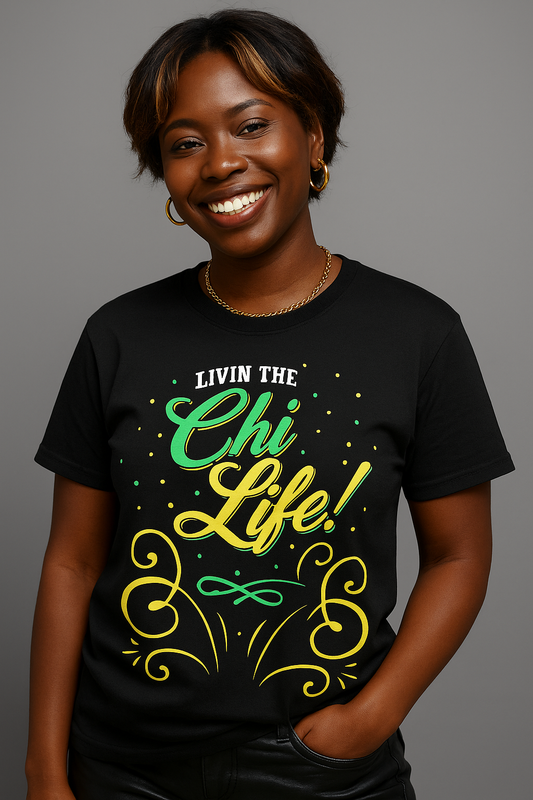 Livin the Chi Life - Tee for Chi Eta Phi