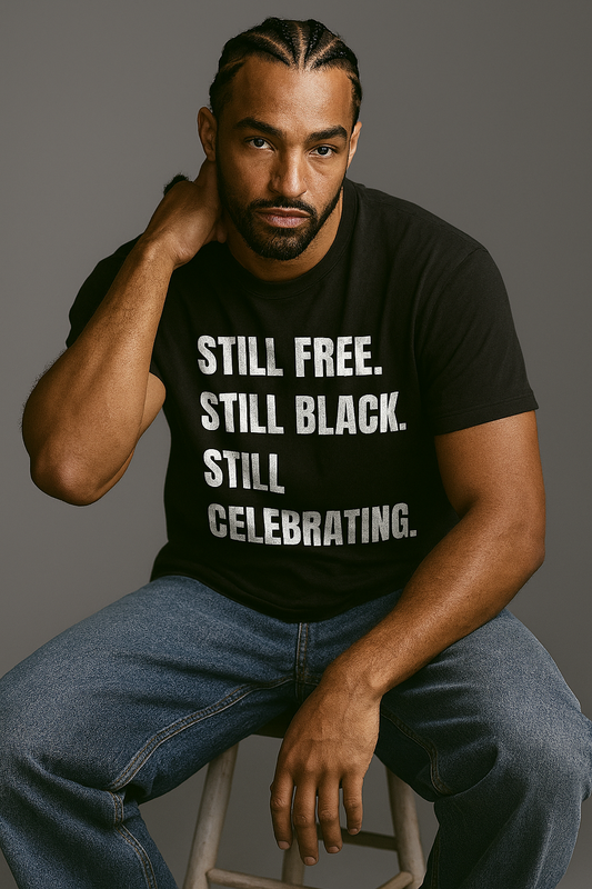 Still Free. Still Black.. Still Celebrating  Juneteenth Tee
