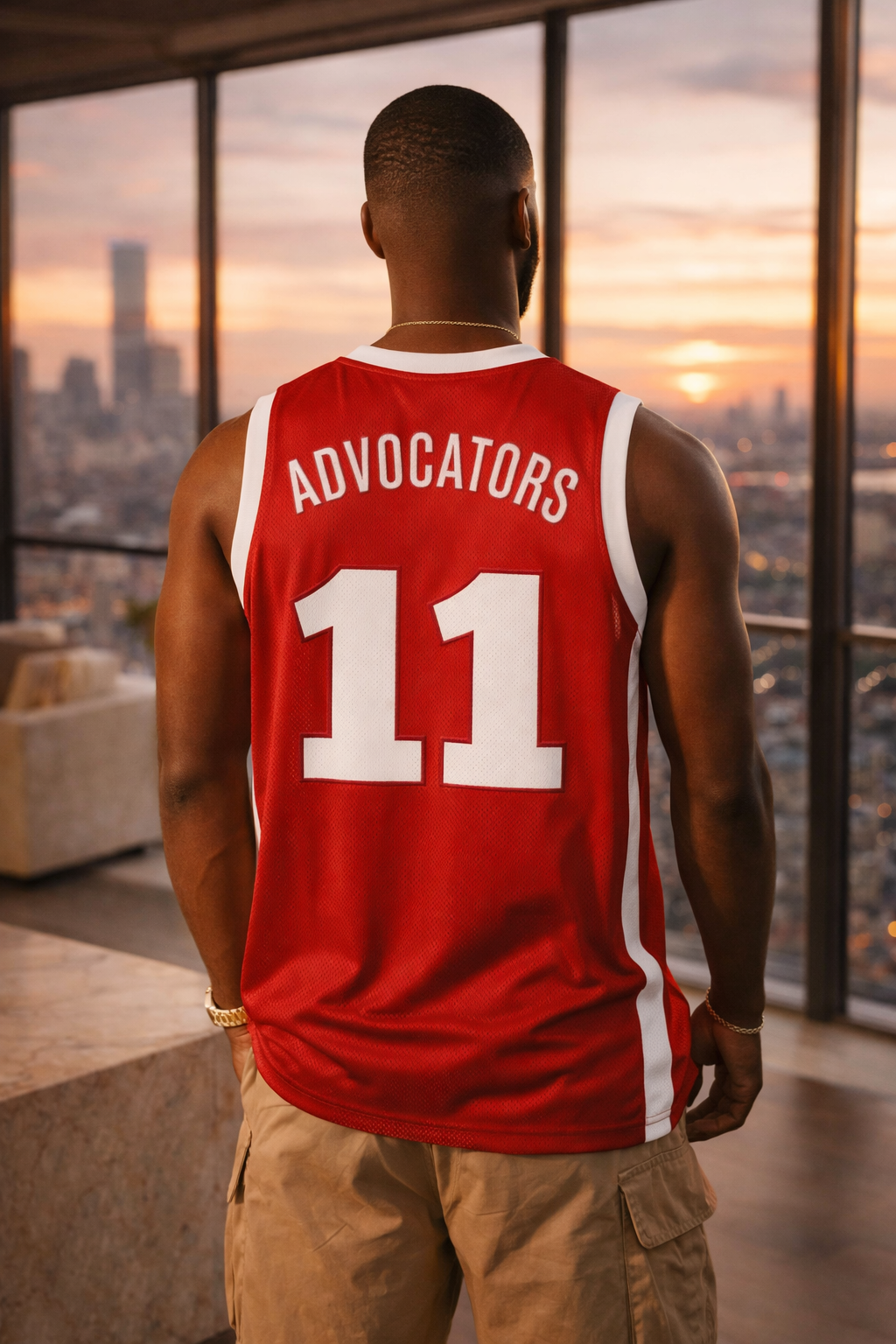 The Advocators Premium basketball jersey