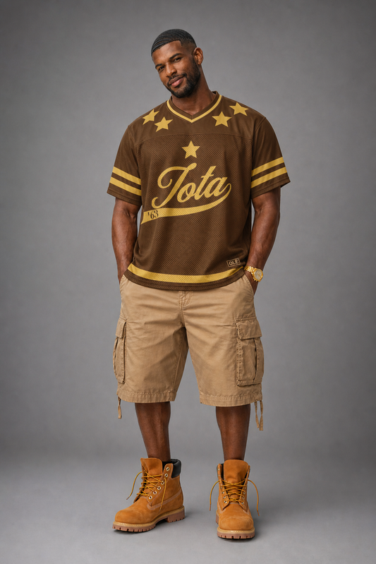 CENTAUR 63 Boxy football jersey