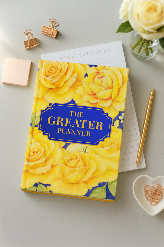 GREATER - Pearls, Rubies & Roses:The Ultimate 13 Month Planner