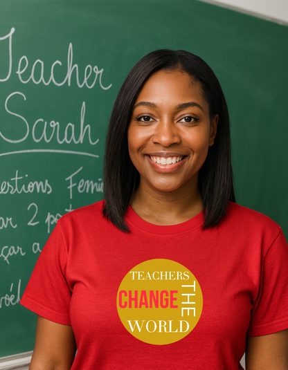 Teachers Change The World - Tee