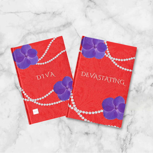 Devastating!  A Pearls & Violets journal inspired by and for the ladies of Delta Sigma Theta