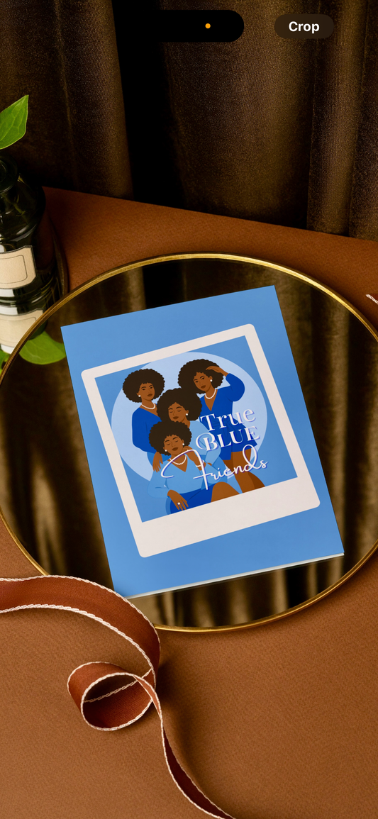 True Blue Friends – 10-Pack Greeting Card Set for the Amicae of Zeta Phi Beta