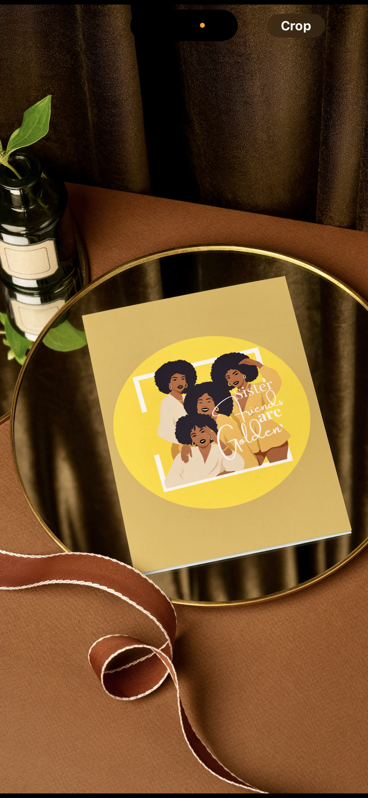 Sister Friends Are Golden – 10-Pack Greeting Card Set for Philo Affiliates
