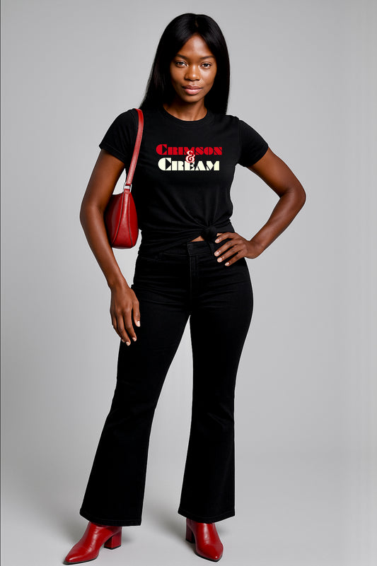 Crimson & Cream a Devastating Tee
