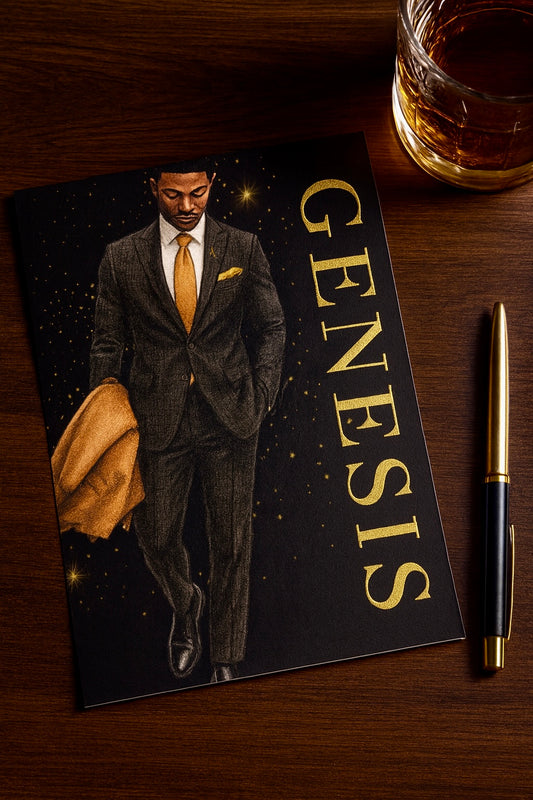 GENESIS - The Black & Gold Beginning- Pack of 10 Greeting Cards