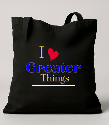Poodle Pouch - I LOVE GREATER Things - Tote