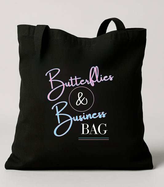 Butterflies & Business Tote