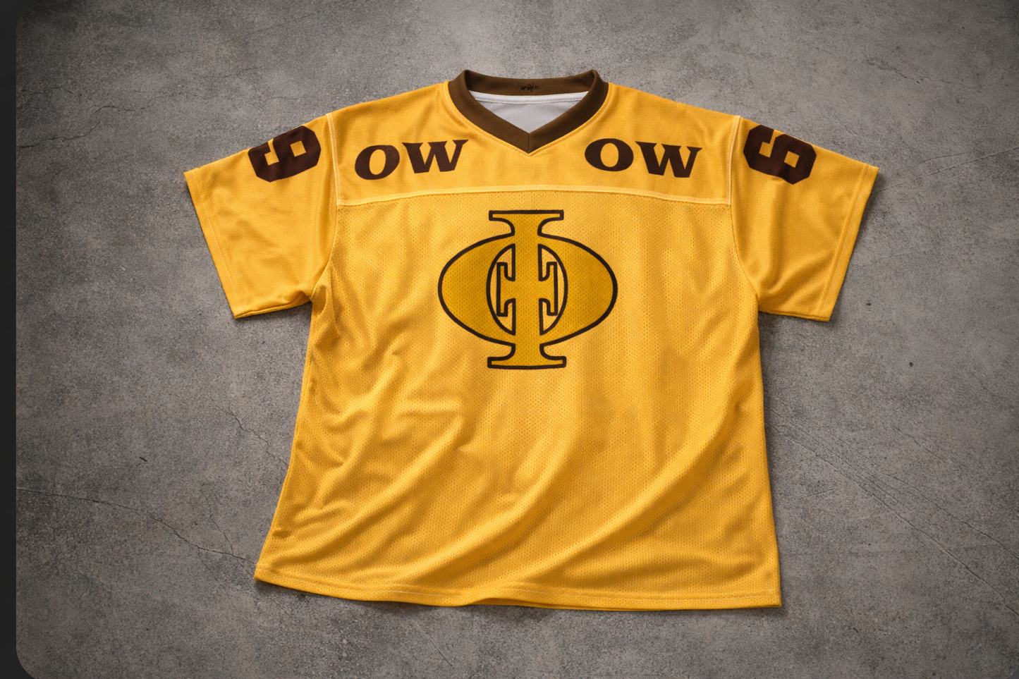 OW OW OLE' Boxy football jersey