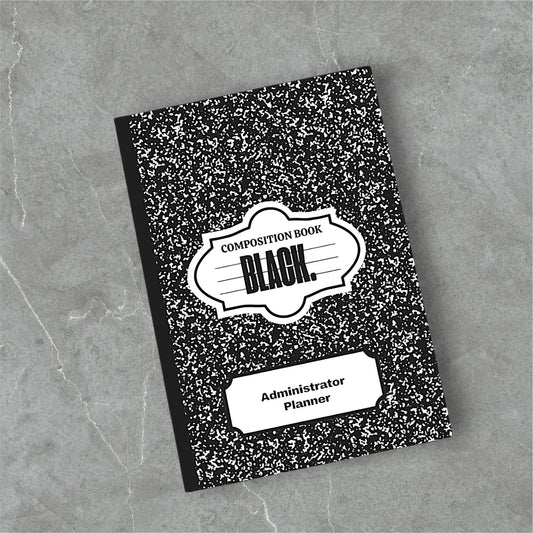 BLACK Administrator's Planner