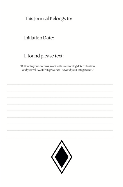 ACHIEVE. A Journal inspired by and for Kappa Men