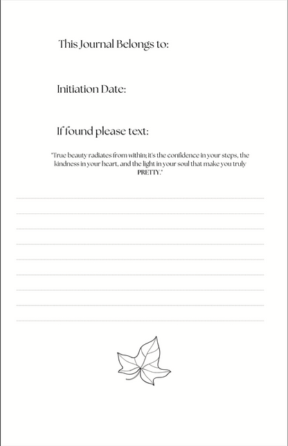 PRETTY. - A Journal