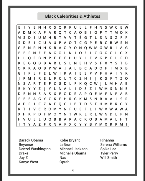 Who said that? .. No.. Who said THAT?: A Trivia, Word Search and Puzzle Book on African American TV, Movies & Music