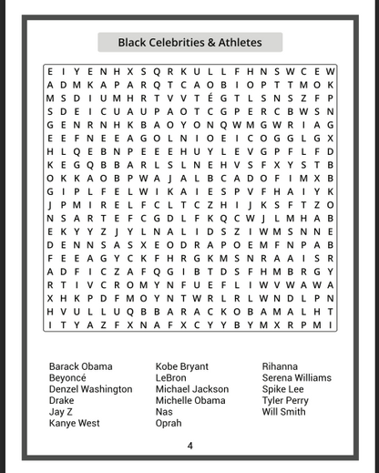 Who said that? .. No.. Who said THAT?: A Trivia, Word Search and Puzzle Book on African American TV, Movies & Music