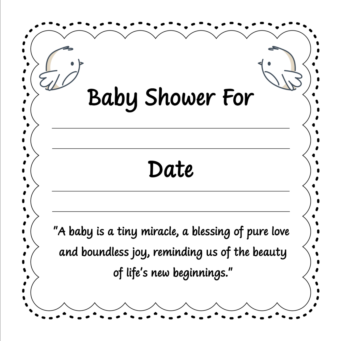 Welcome To The World - Baby Shower Gift Registry-Unisex