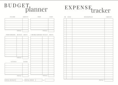 ALL BUSINESS: An Emerald Green & White Businesswoman's Planner