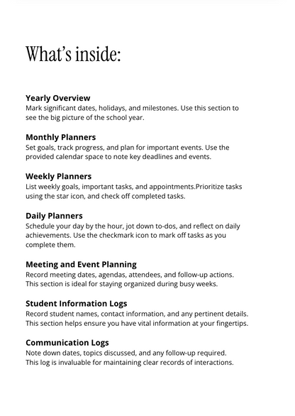 DEVASTATING Diva Administrator's Planner