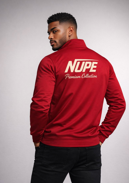 NUPE Premium Collection Lightweight quarter-zip pullover