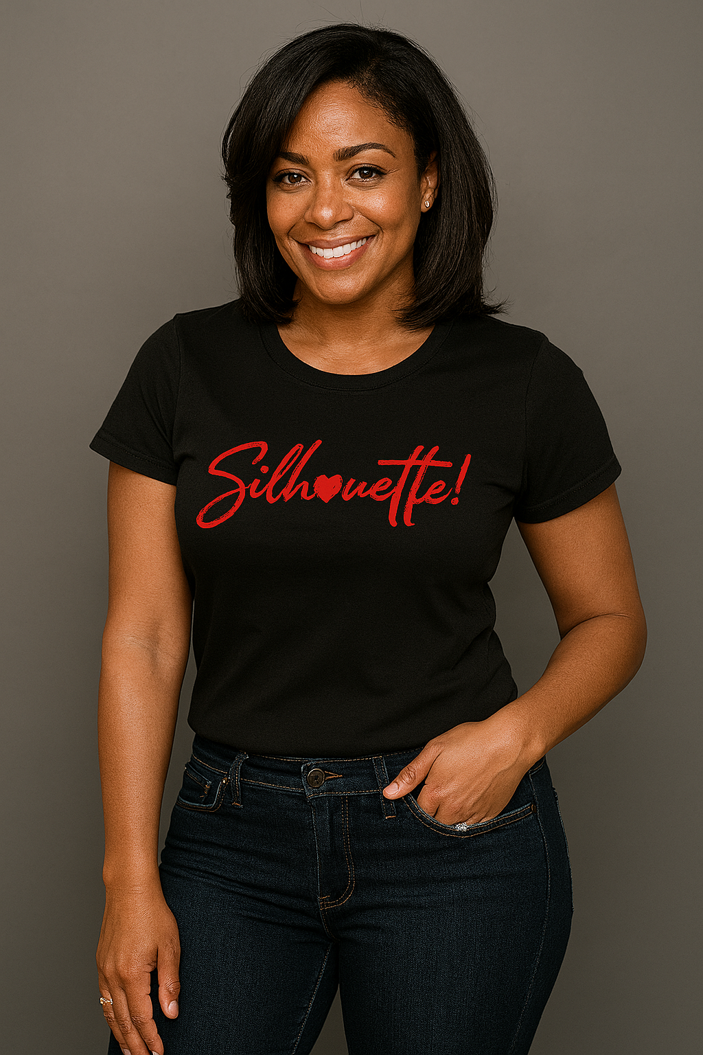 Silhouette! - The Ultimate Tee for the Wives and Loves of Kappa Alpha Psi