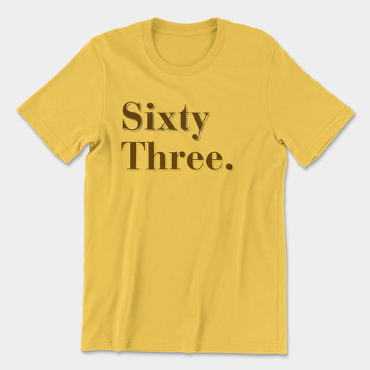 Sixty Three. - The Outlaws Tee