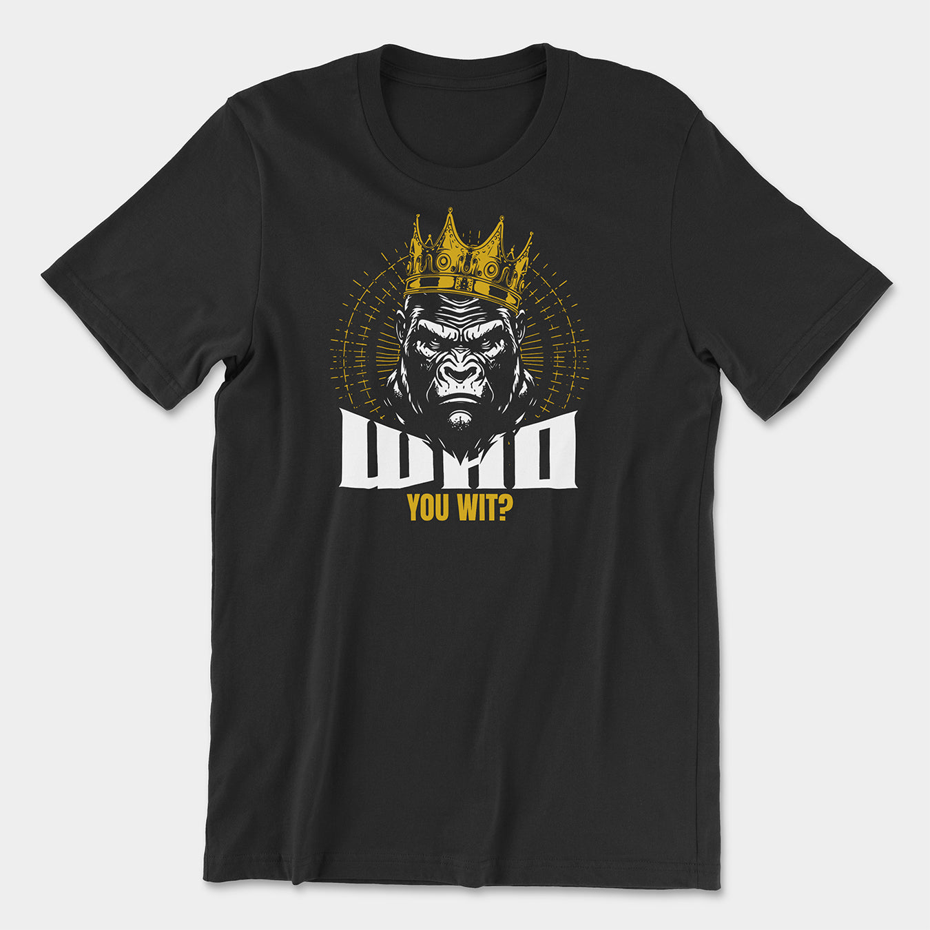 WHO YOU WIT? Tee for Alpha Men